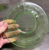 Vintage Uranium Glass Plate