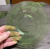 Vintage Uranium Glass Plate