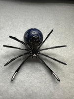 Spider with Sodalite Sphere