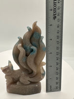 Trolleite Nine-Tailed Fox Carving