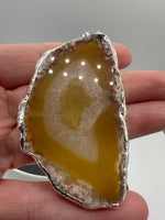 Yellow Agate Pendant (Dyed)