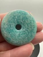 Amazonite Donut Carving