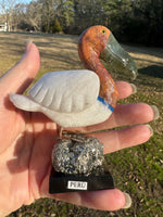 Pelican Crystal Carving