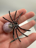 Spider with Amethyst Sphere