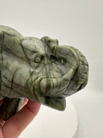Nephrite Jade Carved Elephant #2
