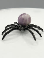 Spider with Amethyst Sphere