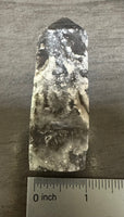 Black Chalcedony Sphalerite Obelisk Tower #7