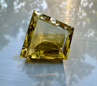 Prasiolite 30x27x20mm Fancy Cut 84.10ct