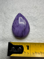 Charoite Pear Shape Cabochon Good Quality #1