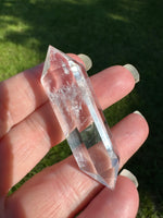 Natural Quartz Double Terminated Wand Point #20