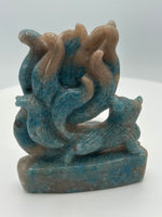 Trolleite Nine-Tailed Fox Carving