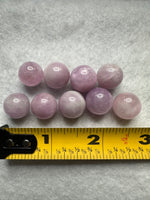 Natural Pink Kunzite Sphere Bin #1