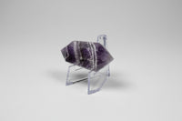 Double Terminated Chevron Amethyst Point #4