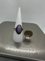Natural Charoite Ring #1