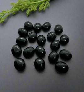 Oval Black Onyx 10x8mm