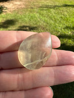 Pear Shape Candy Fluorite Cabochon #25