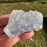 Blue Lace Agate Raw Specimen #1