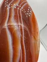 Carnelian Mixed Quartz Arrow Tower #8