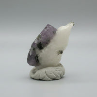 Scapolite in Calcite Matrix from Afghanistan Specimen