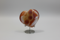 Carnelian Heart Palm Stone #2