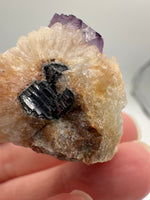 Purple Fluorite and Quartz Specimen, Bingham, New Mexico