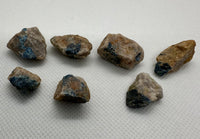 Lazulite from Graves Mountain Parcel of 7 Pieces
