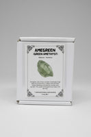 Raw Green Amethyst Gift Box (Prasiolite)