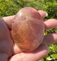 Fluorite Palm Stone #5