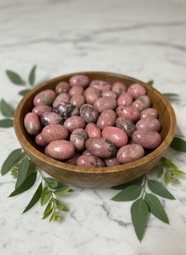 Pink Rhodonite Tumbles