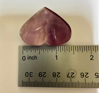 Candy Fluorite Carved Heart #8