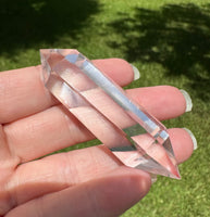 Natural Quartz Double Terminated Wand Point #9