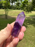 Double Terminated Phantom Amethyst Scepter Wand #24