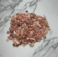 Strawberry Quartz Tumbled Gravel