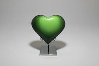 Rainbow Sheen Obsidian Heart #10