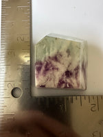 Feather Fluorite Free Form with Rainbow #8