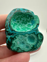 Polished Malachite, Chrysocolla Freeform,Zaire, Africa #4
