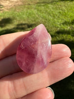 Pear Shape Candy Fluorite Cabochon #24
