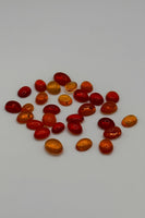Fire Opal 4x3mm-5x3mm Oval Cabochon