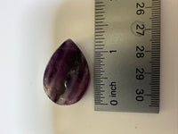 Pear Shape Candy Fluorite Cabochon #10