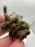 Chlorite Included Himalaya Quartz Crystal from Pakistan