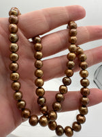 Bronze Freshwater Pearl Strand #4