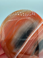Carnelian Heart Palm Stone #4