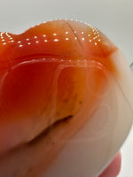 Carnelian Heart Palm Stone #5