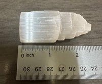 Selenite Step Tower Natural #1