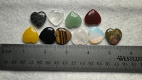 Gemstone Heart Bundle of 10