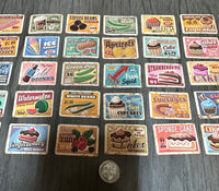 Store Label Stickers Set of 45