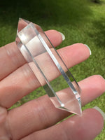 Natural Quartz Double Terminated Wand Point #4