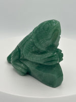Green Aventurine Lizard Carving #1