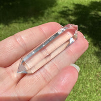 Natural Quartz Double Terminated Wand Point #6