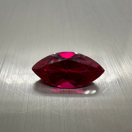 Manmade Ruby 14x7mm Marquise